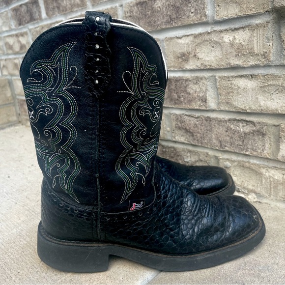 Justin cowgirl boots - Picture 1 of 4